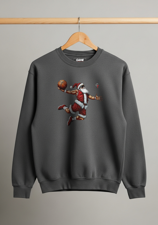 Slam Dunk Santa Sweater