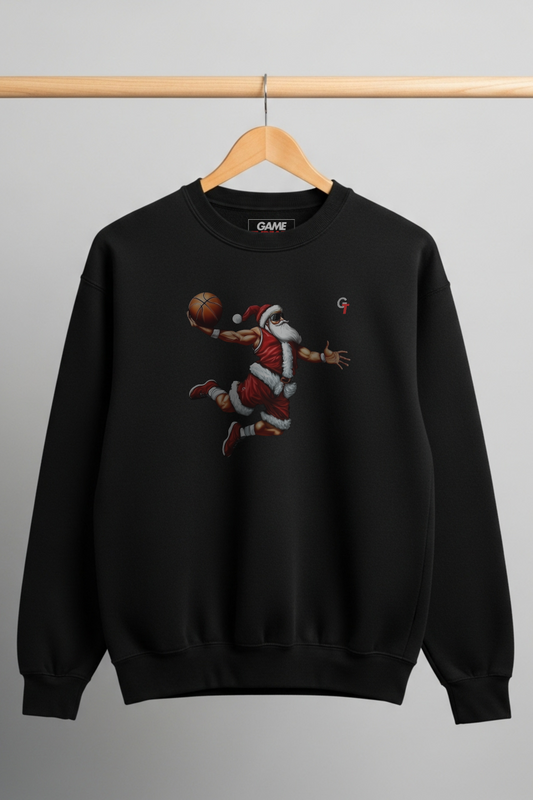 Slam Dunk Santa Sweater