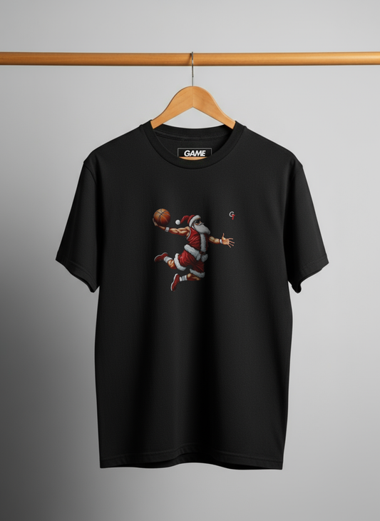 Slam Dunk Santa T-shirt