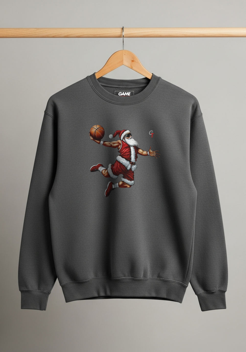 Slam Dunk Santa Sweater