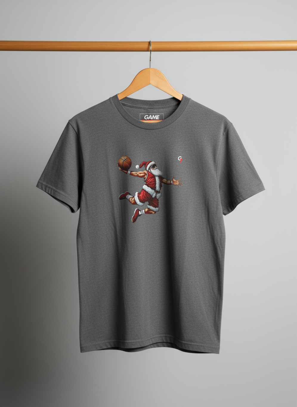Slam Dunk Santa T-shirt