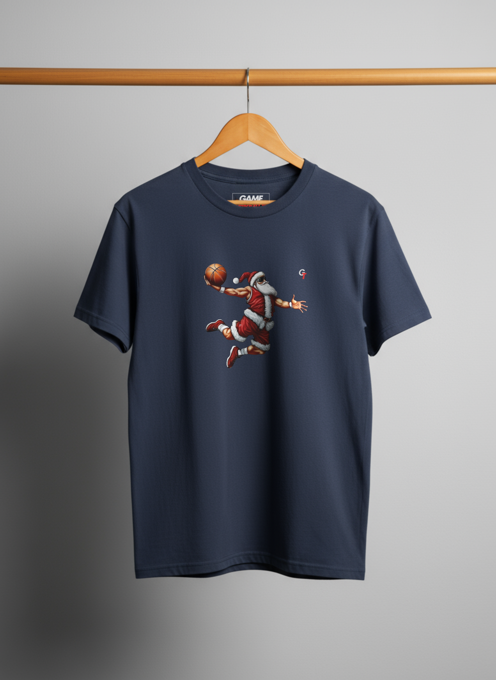 Slam Dunk Santa T-shirt