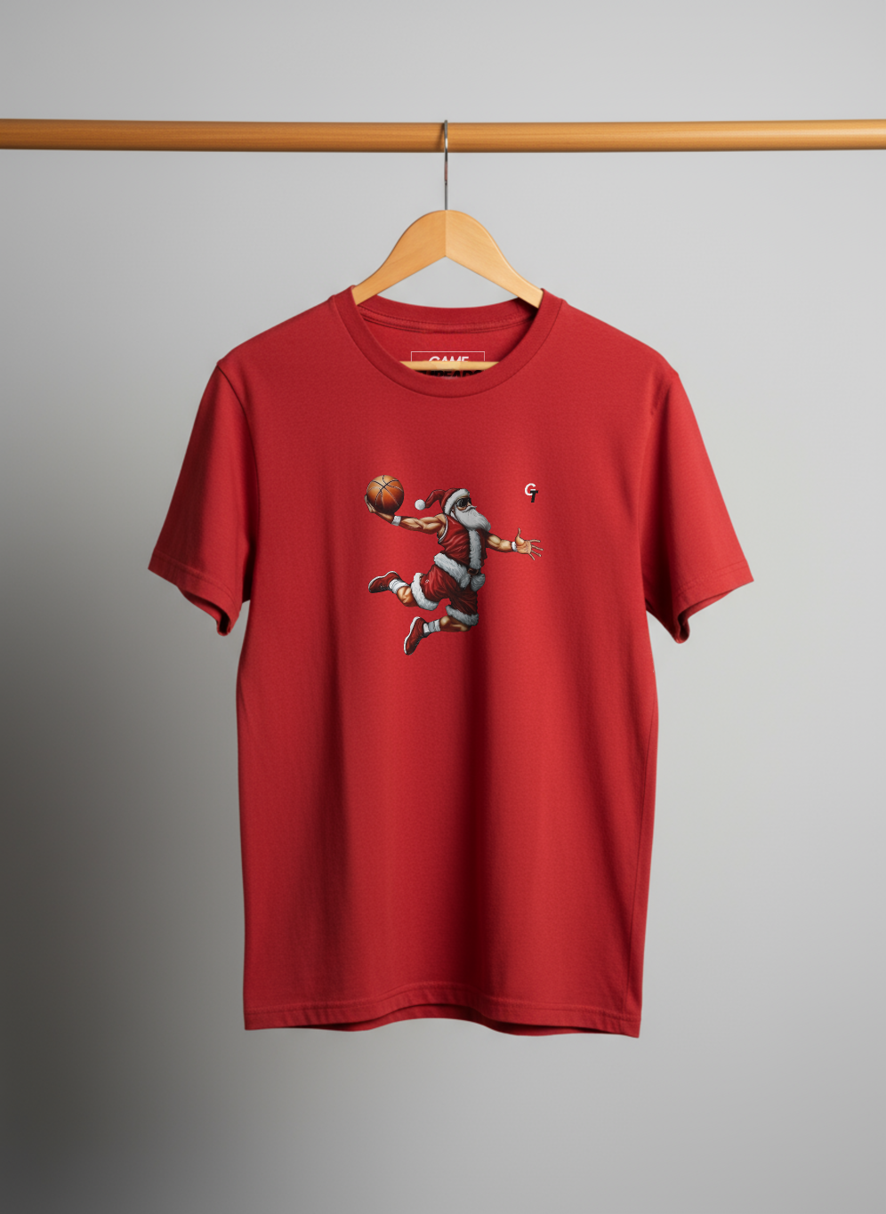 Slam Dunk Santa T-shirt