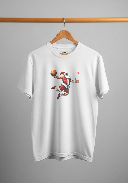 Slam Dunk Santa T-shirt