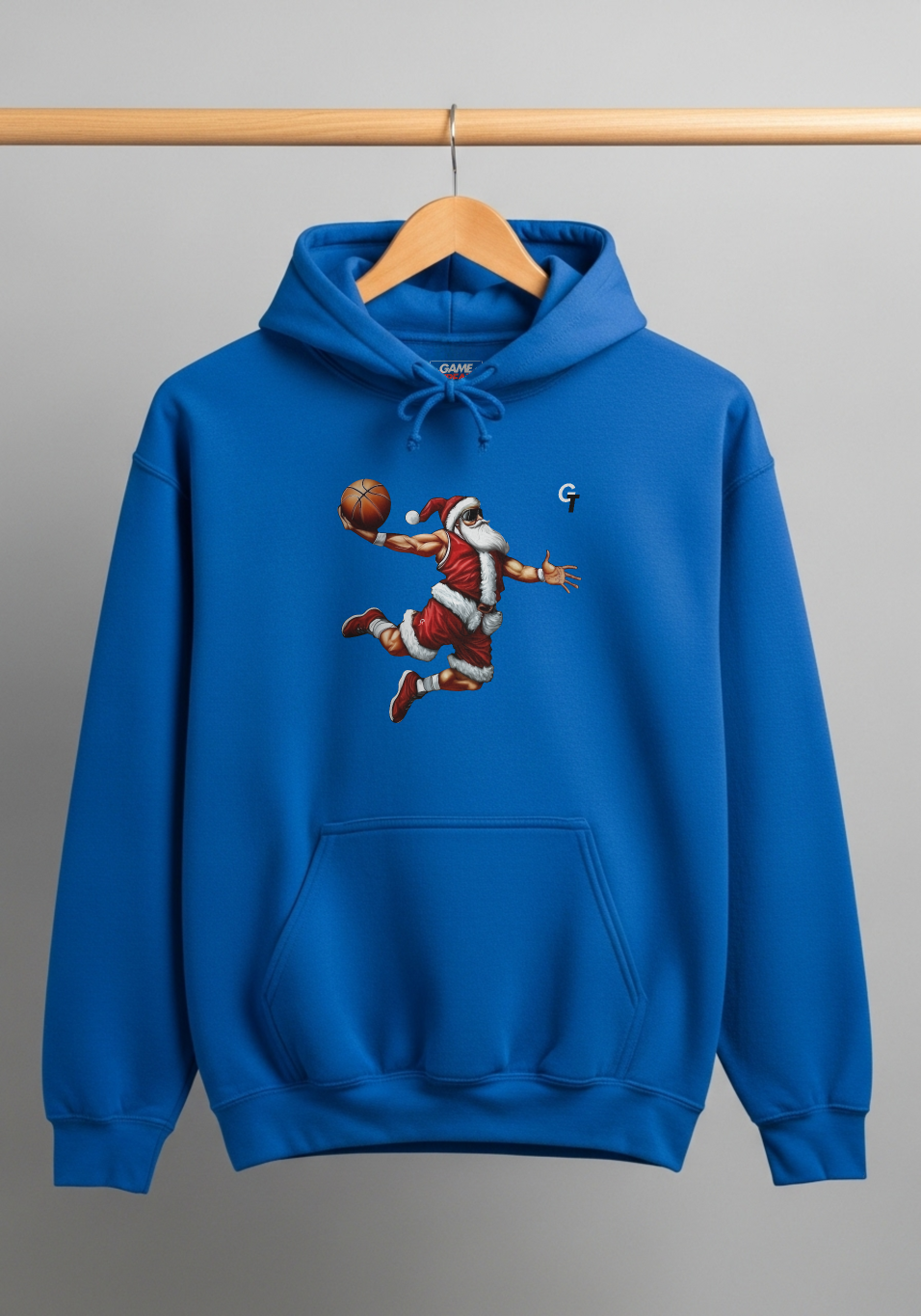 Slam Dunk Santa Hoodie